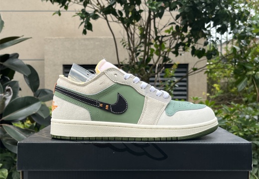 Air Jordan 1 Low Craft SE Light Olive  FD6819-300   36-46 M54